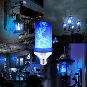 Lampadine LED Decorative Effetto Fiamma Blu, Versione Migliorata con 4 Modalità, Luci Simulate Fiamma per Interni/Esterni, Ideali per Illuminazione e Decorazioni per Feste - Product Image 3