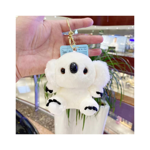 Cute Crochet <b>Snoopy</b> Dog Car Hanging Ornament 3D Cartoon Plush <b>Toy</b> With Swing Design For Car Interior Decor - Product Image 3