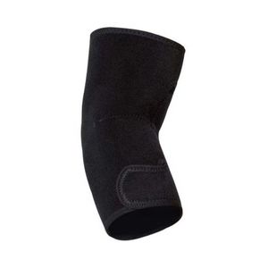 Manchon de compression noir en néoprène 5 mm pour le soutien des coudes, idéal pour la musculation, la force athlétique et la stabilité articulaire – Fournisseur d'équipement de gym - Product Image 2