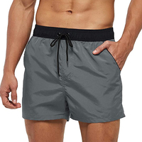 Shorts de bain en nylon pour hommes avec doublure en maille confortable et tissu résistant pour les activités aquatiques et les loisirs