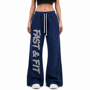 Ropa de Invierno para Mujer, Diseño Nuevo, Precio Económico, Corte Regular, Pantalones Acampanados para Uso Diario - Product Image 1