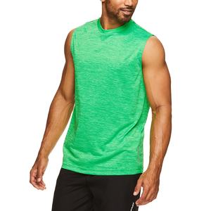 Camiseta sin Mangas de Gimnasio de Alta Calidad para Hombre de Mockup Corporation, 100% Algodón, Secado Rápido, Transpirable, Talla Grande, Cuello Redondo, Diseño Sólido, Estilo Urbano - Product Image 2