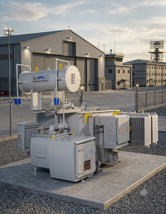 หม้อแปลงไฟฟ้าบรรจุน้ำมัน400 kVA สำหรับงานหนักระดับ20kV 400V ทองแดงรองที่คดเคี้ยวระบบระบายความร้อน onaf - Product Image 3