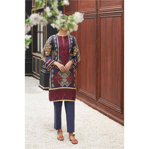 เสื้อ PS1467สำหรับผู้หญิงเสื้อสนามหญ้าพิมพ์ลายดิจิทัลไร้ตะเข็บ - Product Image 1