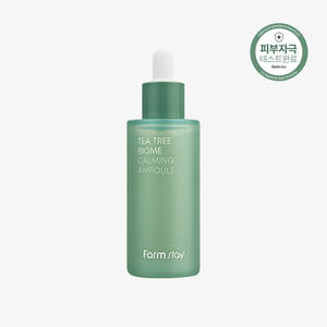 Farmstay 50ml Biome Calming Ampoule con Tea Tree ed Erbe, Ingredienti Mirati per il Viso - Product Image 1