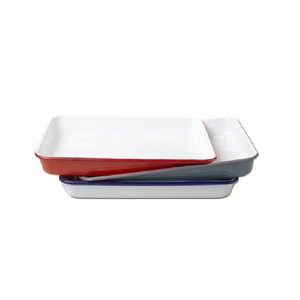 Top Selling High Quality <b>Black</b> Metal Iron Enamel <b>Serving</b> <b>Tray</b> With Handles Iron <b>Tray</b> For Home Decor <b>Serving</b> <b>Serving</b> Accessory - Product Image 6