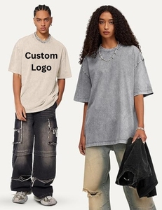 T-shirt Oversize Femme Grande Taille Épaules Tombantes 100% Coton Uni Vintage Décontracté Streetwear Vente en Gros OEM - Product Image 2