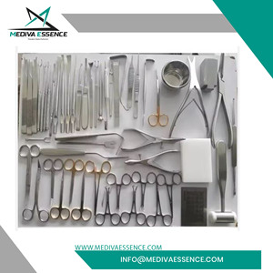 Ensemble d'instruments chirurgicaux orthopédiques de haute qualité pour la rotule, 53 pièces, en acier inoxydable allemand, forceps manuels, certifié CE, classe MEDIVA - Product Image 5