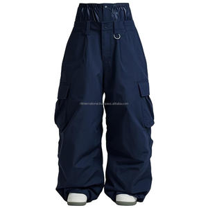 Pantalones de Esquí Holgados de Alta Calidad para Hombre y Mujer, Polartec 380G, Impermeables, de Secado Rápido, Estilo Hip Hop, Cierre con Cremallera - Product Image 6