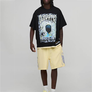 Pantalones Cortos de Forro Polar para Hombre con Estampado Personalizado, Ropa Urbana Informal con Gráficos Personalizados, Largos hasta la Rodilla, con Cordón Ajustable, de Algodón, para Uso Diario - Product Image 6