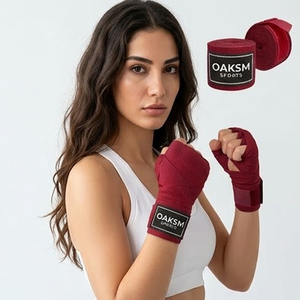 Vendas para manos de 4.5 metros, elásticas y de compresión, para entrenamiento con saco de boxeo pesado, sparring, kickboxing y artes marciales. - Product Image 1