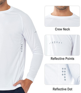 High Quality Streetwear Men's T-<b>Shirts</b> Long Sleeve Oversize T-<b>Shirt</b> <b>100</b>% <b>Polyester</b> Casual Quick Dry Regular Fit T <b>Shirts</b> For Men - Product Image 3