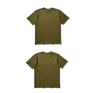 T-shirts pour hommes en tricot respirant et uni - Product Image 5