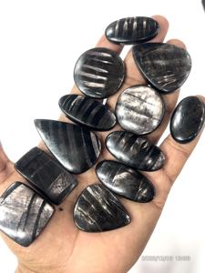 Hiperstena Natural, Gema Suelta en Cabujón, Formas y Tamaños Variados, de 20 a 30 mm Aprox. - Product Image 3