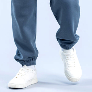Ensemble de survêtement pour homme de haute qualité avec logo brodé personnalisé, sweat-shirt à capuche et pantalon de jogging à revers, en molleton de coton - Product Image 6