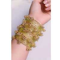 Bracelets en verre décoratifs faits à la main au Pakistan, fabrication professionnelle, bracelets kashmiris pour femmes, vente en gros, bracelets en forme de goutte de pluie, bijoux