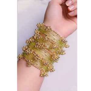 Pakistani Hand Made Professional Manufactures Decorative Glass Kashmiri <b>Bangles</b> Ladies Women Wholesale Rain Drop <b>Bangles</b> Jewelry - Product Image 3