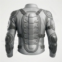 Blouson de moto en PU pour homme, manches longues, coupe-vent, protection intégrée, toutes saisons, vêtements de moto pour adulte