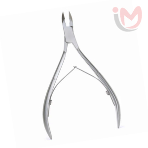 Pince à cuticules professionnelle doublement affûtée en acier inoxydable de qualité chirurgicale, outil de manucure et pédicure pour soins des ongles, large pour les doigts de bébé - Product Image 1