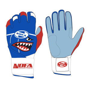 Guantes de Béisbol Personalizados OEM de Marca Propia, Alto Agarre, Cuero Acolchado de Alto Rendimiento, Cierre de Hebilla Ambidiestro, Guantes Deportivos para Equipo - Product Image 1