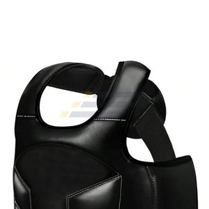 Factory Direct Microfiber-Leather Punch Chest Guard Pad-Universal Fit-Adjustable Straps-Muay Thai & <b>Boxing</b> Products - Product Image 4