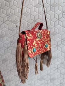 Nouveau concepteur métallique fourrure sacs à main sac à provisions sacs décontractés cheveux sur fourrure cuir sac à main bohème femmes utiliser sac à main - Product Image 2