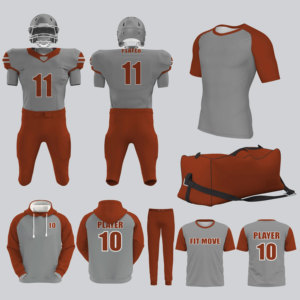 Ropa de Entrenamiento de Fútbol Americano, Uniforme Sublimado de Diseño Personalizado, Paquete de Venta al Por Mayor, Ropa Deportiva de Equipo de Alta Calidad - Product Image 2