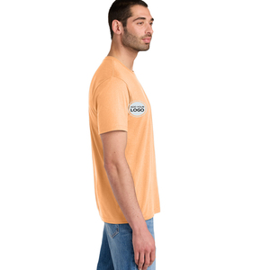 เสื้อยืดคอกลมแขนสั้นทรงปกติสำหรับผู้ชาย Bella Canvas ผ้าฝ้าย/ใยไผ่ แห้งเร็ว เป็นมิตรกับสิ่งแวดล้อม น้ำหนัก 220 กรัม ขายส่ง - Product Image 1