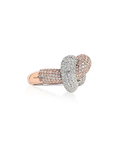 Anillo de Eternidad con Diamantes Cultivados en Laboratorio, Corte Brillante, Rodio, Oro 10K 14K 18K, Plata 925 935, Regalo de Aniversario Moderno - Product Image 4