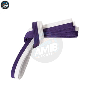 Customizable New Design BJJ Belts Layers Polyester/Cotton Breathable Unisex Martial Arts High Performance Best Selling Hot Sale - Product Image 4