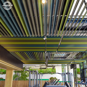 Panneau acoustique de plafond en polyester tissé insonorisant haute densité, <span class=keywords><strong>tissu</strong></span> 100% polyester - Product Image 6