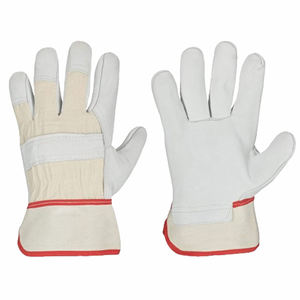 Gants de travail canadiens polyvalents pour jardinage, antidérapants, résistants aux déchirures, en cuir et toile 7 oz, pour travaux manuels - Product Image 2