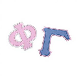 Écussons brodés en tissu sergé de marque taïwanaise All Star Emblems pour chapeaux, emblèmes de lettres grecques pour sororités et fraternités - Product Image 5