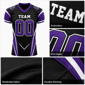 Maillot de football américain personnalisé en maille respirante, motif Argyle, nom et numéro de l'équipe sur le devant, OEM, marque privée, 100 % polyester, vente en gros - Product Image 3