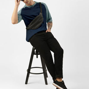 เสื้อยืดโอเวอร์ไซส์คุณภาพสูง ผ้าฝ้าย 100% สำหรับผู้ชาย พิมพ์โลโก้ด้านหน้าตามสั่ง ระบายอากาศได้ดี ไซส์ใหญ่ ราคาขายส่ง - Product Image 6