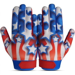 Gants de football américain personnalisés, flexibles et tendance, pour le collège, gants de sport, gants de football - Product Image 2