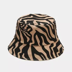 Hot Selling Good Quality Unisex Animal Print Embroidery Bucket <b>Hat</b> Digital Printing Polyester Canvas Beach Casual Spring <b>Summer</b> - Product Image 1