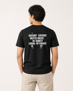 Camiseta Casual Premium de Algodón Tejido de 290 GSM, Gruesa, Transpirable, Antiarrugas, con Estampado Personalizado Delantero y Trasero - Product Image 3
