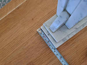 The CRAFT EXIM Luxury Natural Marble Quartz <b>Art</b> <b>Deco</b> Desk <b>Clock</b> Premium Handcrafted Home Office Decor - Product Image 4