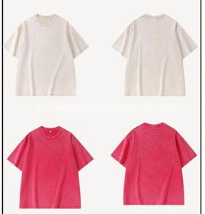 T-shirt en coton pour homme, coupe classique, couleur unie, col rond, manches courtes, jersey décontracté, design uni - Product Image 3