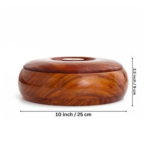 Boîte de rangement pour épices en bois écologique de haute qualité, finition polie, qualité alimentaire, compatible lave-vaisselle et four, compatible micro-ondes - Product Image 4