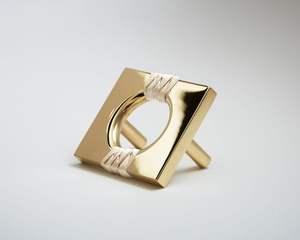 Perillas Decorativas Hechas a Mano de Latón Antiguo, Perillas de Latón Vintage para Gabinetes, Perillas de Latón de Lujo para Cajones y Muebles - Product Image 6