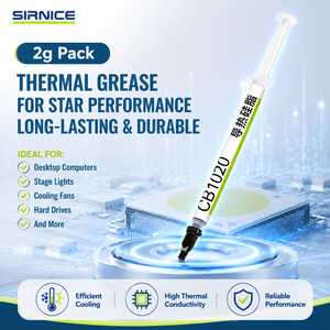 SIRNICE Pasta Termica in Silicone 1kg |   Dissipatore Termico Conduttivo ad Alta Temperatura 2.0 W/m <span class=keywords><strong>K</strong></span> - Product Image 2
