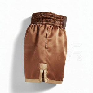 Pantalones Cortos de Muay Thai Premium de Corte Ajustado con Costuras Resistentes para Practicantes Serios con MOQ Bajo - Product Image 2