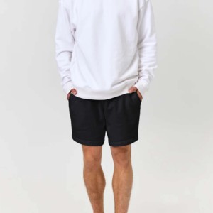 Wholesale Custom <b>Shorts</b> Men Fashion Streetwear 100% Cotton French Terry <b>Tech</b> Fleece <b>Shorts</b> With Pocket for Men - Product Image 4