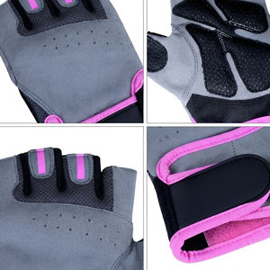 Guantes de fitness para mujer de fácil desmontaje, para entrenamiento, mancuernas, kettlebells, cross training, gimnasio, con protección de palma, precio bajo - Product Image 3