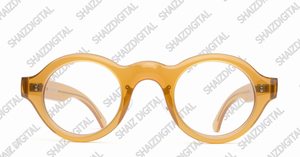 Acetate Animal Eyeglasses <b>Frames</b> Tortoiseshell Full Rim Lightweight Durable Unisex Spectacle <b>Frame</b> for Adults Daily Blue Light - Product Image 1