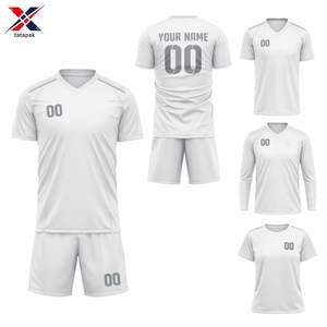 Camiseta de Fútbol Profesional con Estampado por Transferencia Térmica, Transpirable, de Secado Rápido, 100% Poliéster, 220g, Manga Corta, Precio al por Mayor - Product Image 6