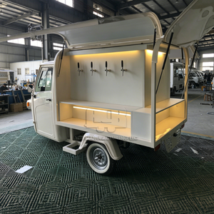 ACB Stainless Steel Mobile Kitchen Bar Fast Food Coffee Kiosk Catering Trailer Truck - Product Image 6
