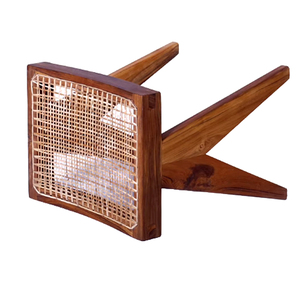 Wholesale Durable Mid-Modern Solid Wood Foldable Stool Ottoman Living Room Furniture Farmhouse Bedroom School Apartment Workshop - Product Image 3